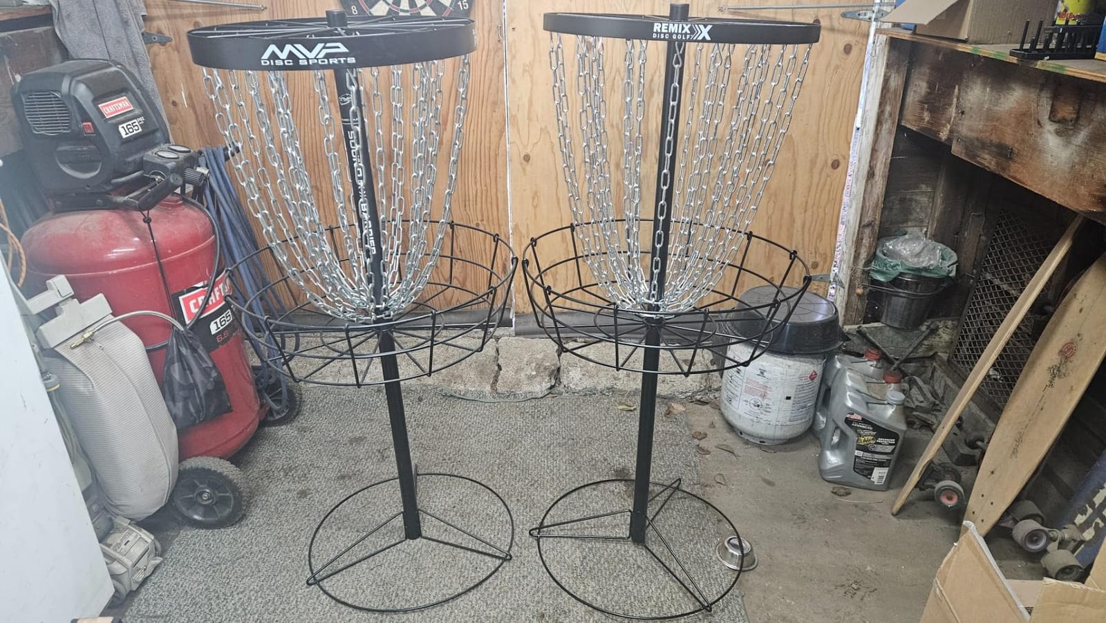 Remix Deluxe Practice Basket for Disc Golf - Choose Your Color and Style customer photo 2