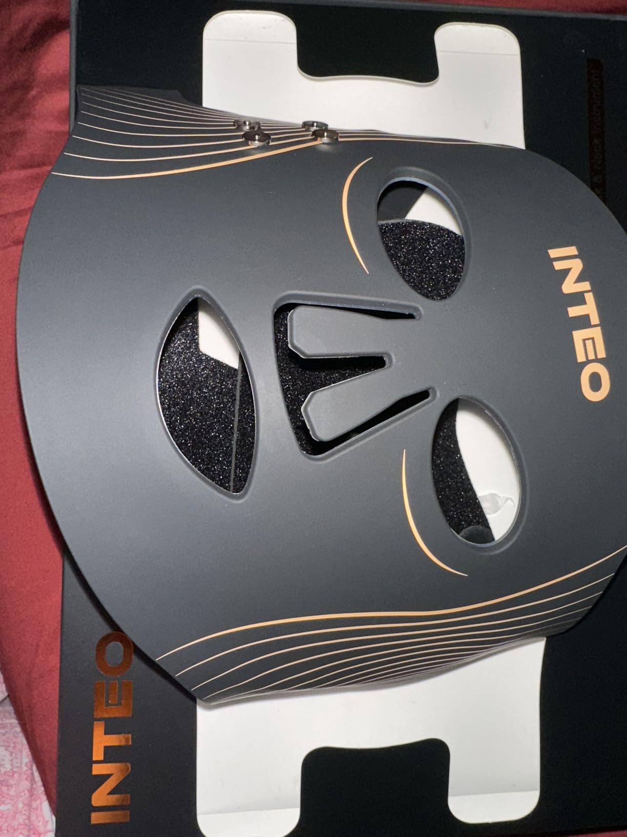Red Light Therapy Mask for Face & Neck, Wireless LED Face Mask, 4 Modes customer photo 1