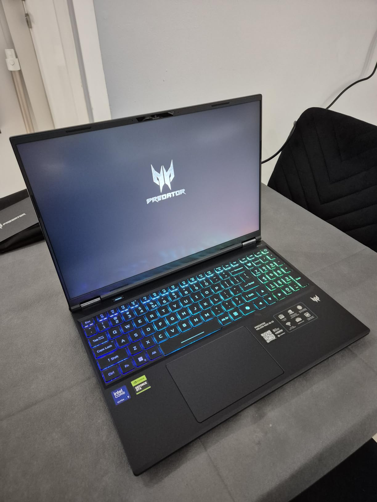 Acer Predator Helios Neo 16 AI Gaming Laptop, Intel Core Ultra 9 Processor 275HX, NVIDIA GeForce RTX 5070 Ti, 16