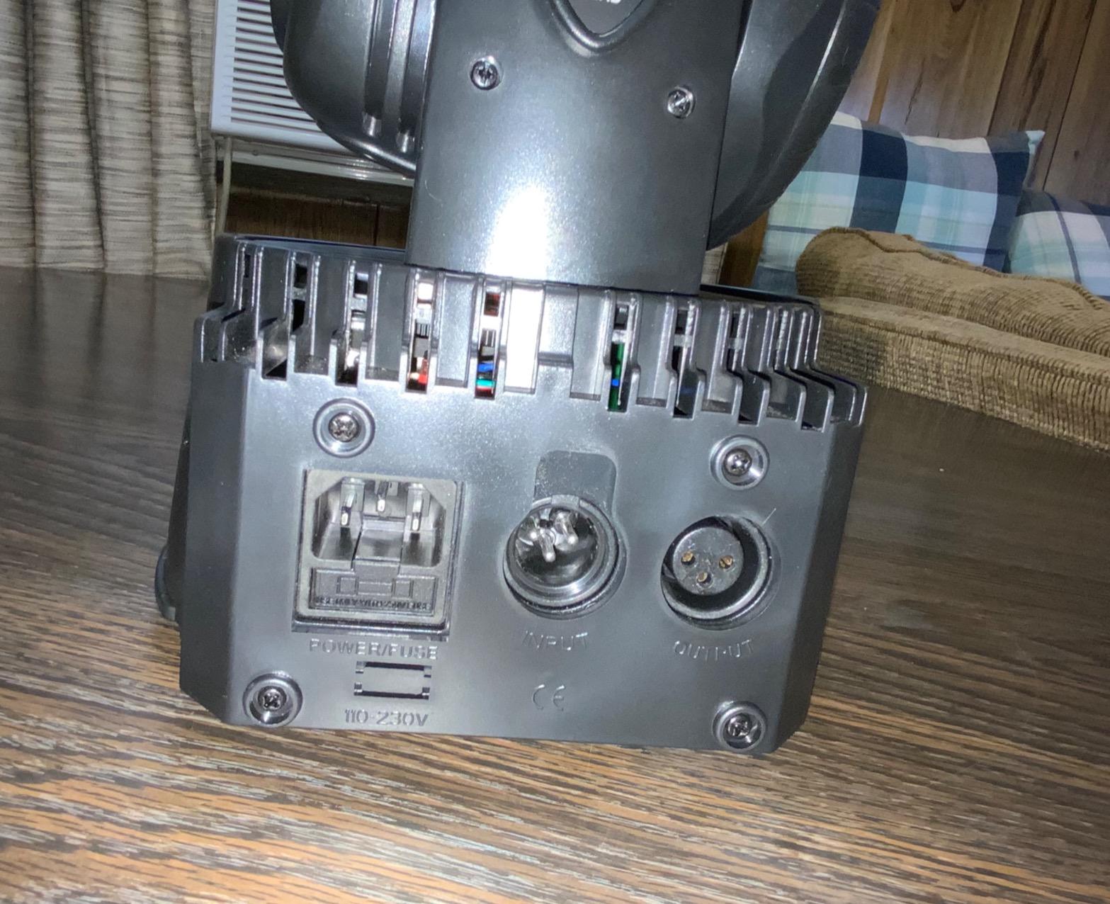 8PCS U`King Moving Head Light RGBW Stage Lighting DJ Lights 7 x 10W LED Beam Spotlight 9/14 CH Wash Light with DMX and Sound Activated for Church Wedding Bar Christmas and Halloween customer photo 2