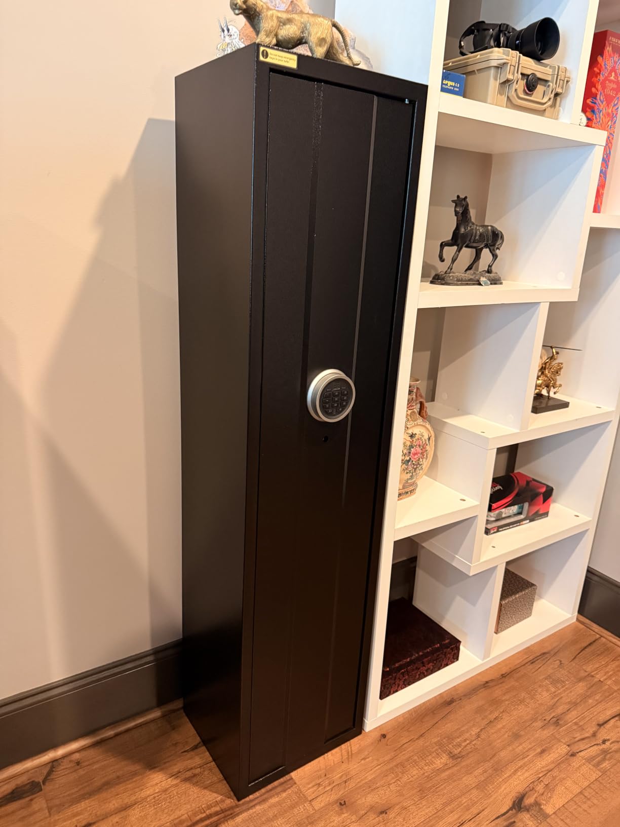 6-10 Heavy-Duty Steel Long Gun Safe for Rifles and Pistols,57
