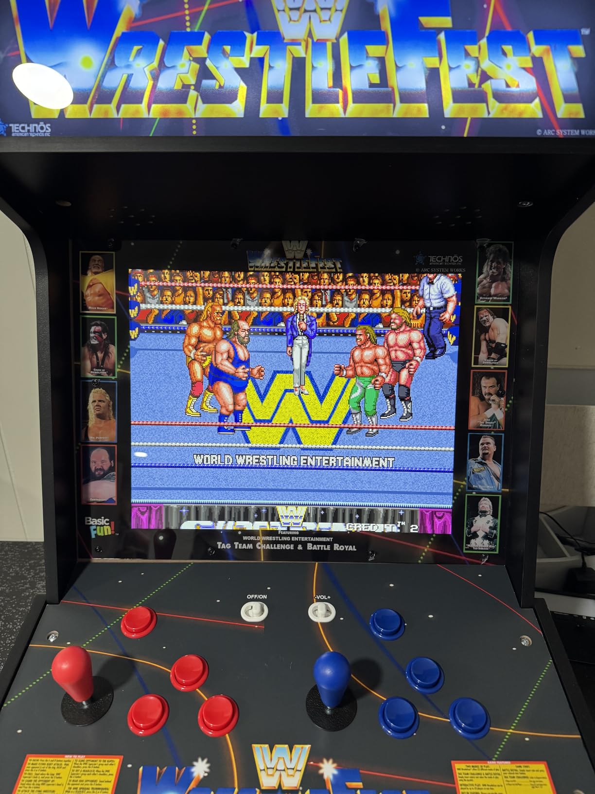 Arcade Classics WWE Ultra Series Game Machine with 5 Games customer photo 2