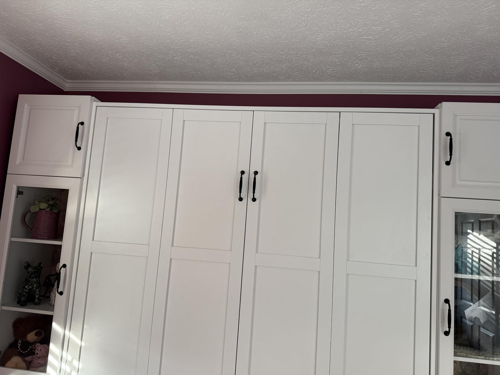 Bobve Farmhouse Murphy Bed Queen, 85
