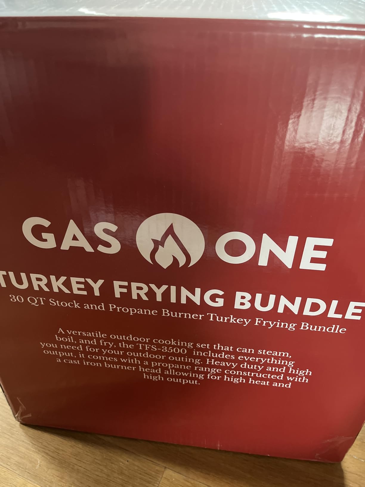 GasOne Large Turkey Fryer Set with Propane Burner - 30QT & 10QT Pots, Complete Set Outdoor Cooker for Turkey, Chicken, Crawfish, Crab, Shrimp customer photo 2