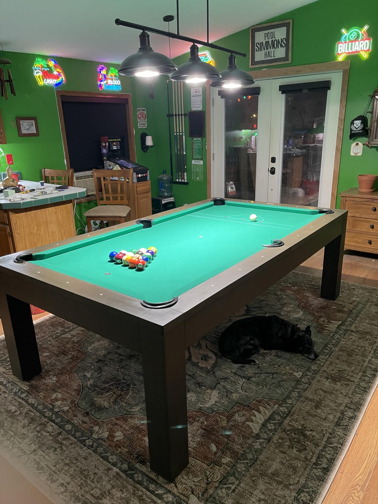 Legacy - Baylor Ⅱ Slate Pool Table W/Premium Billiards Accessories （7FT and 8FT, Shade Finish） customer photo 1