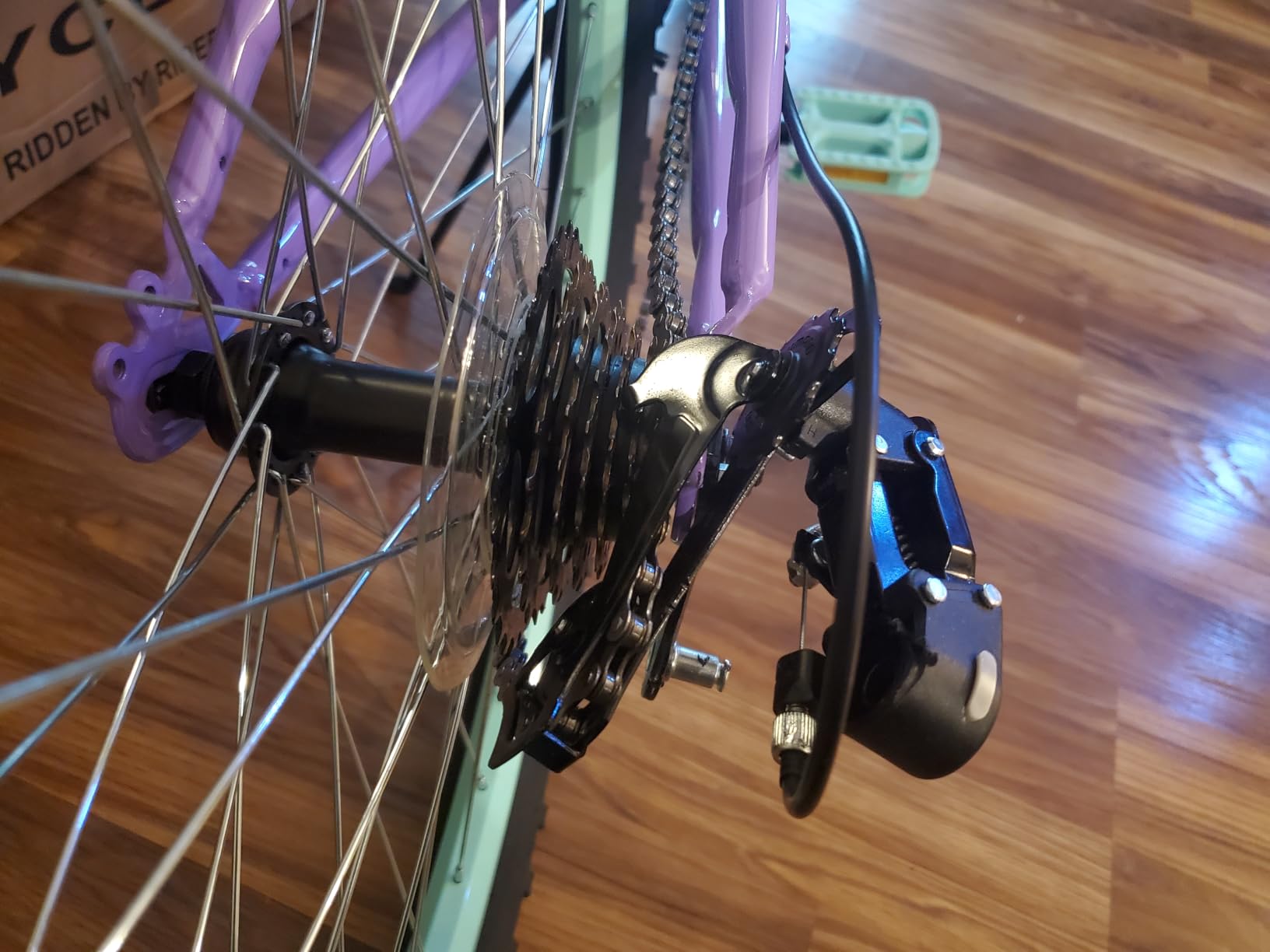 WEIZE 20 24 inch Mountain Bike Trail MTB Bicycle for Teen Girl customer photo 2