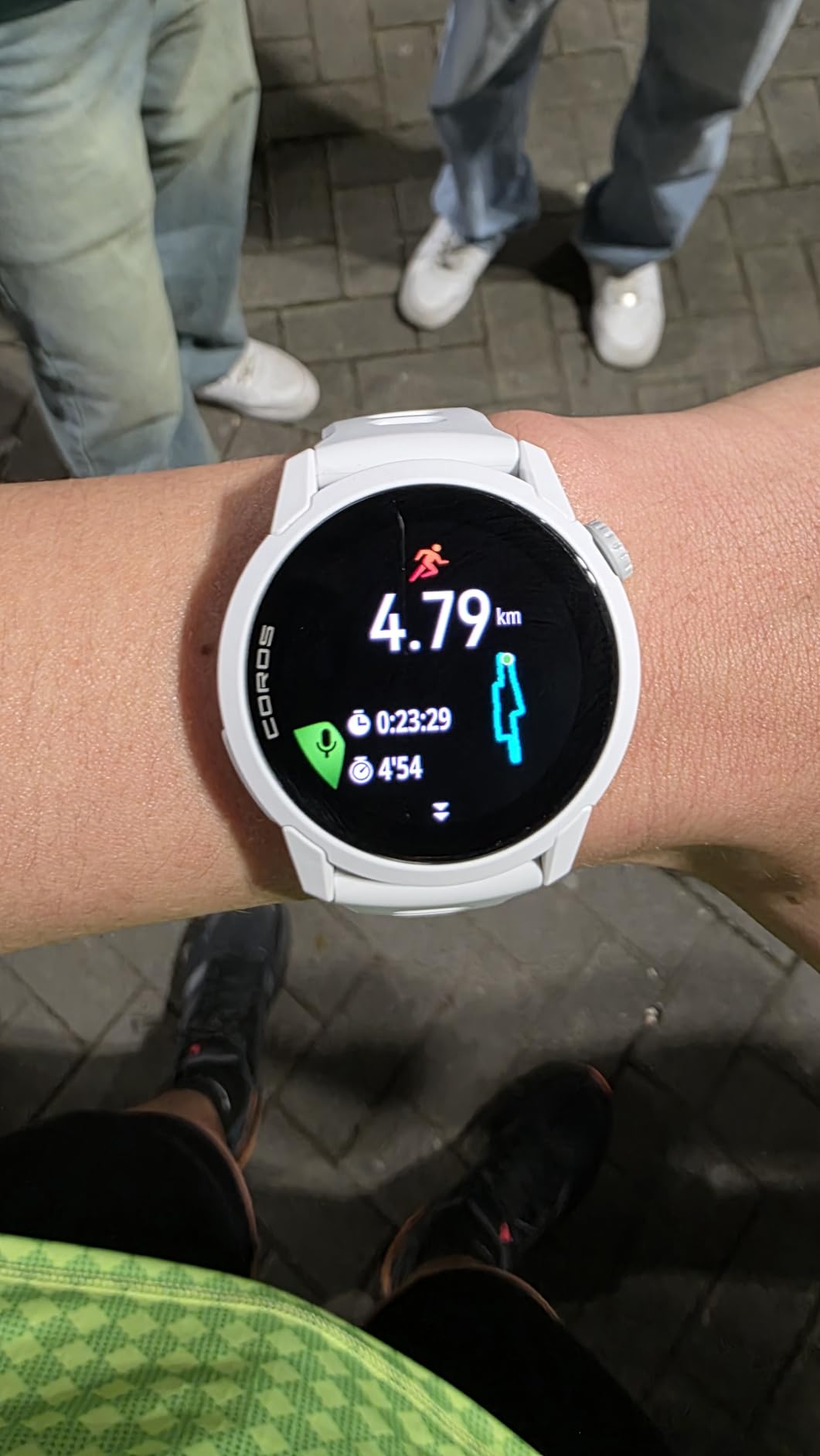 COROS PACE 4 Ultralight Sport GPS Watch for Run- White Silicone, Standard customer photo 2