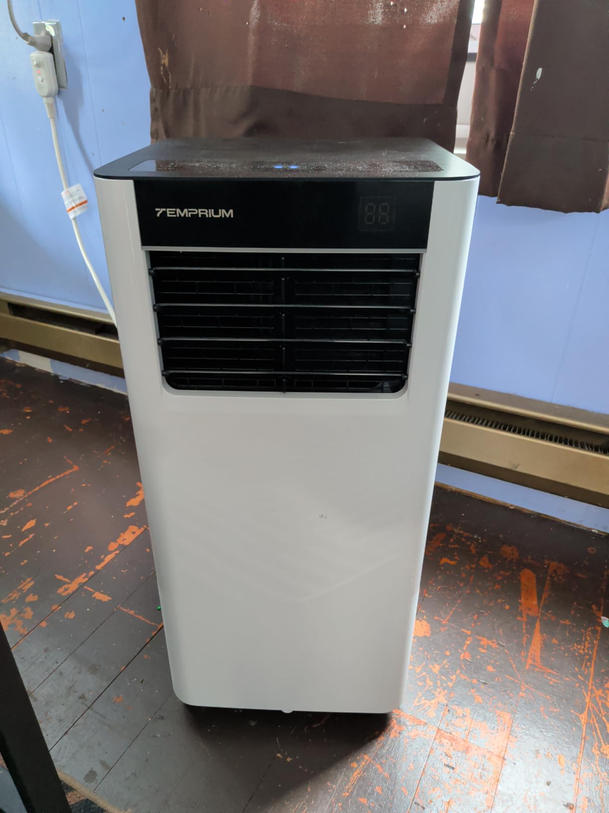 8000 BTU Portable Air Conditioner Cools up to 350 Sq.Ft., Smart Portable AC Unit with App/Voice/Remote Control, 4-in-1 Quiet AC Unit with Cool, Dry, Fan, Sleep Modes, 24H Timer, Window Kits customer photo 2