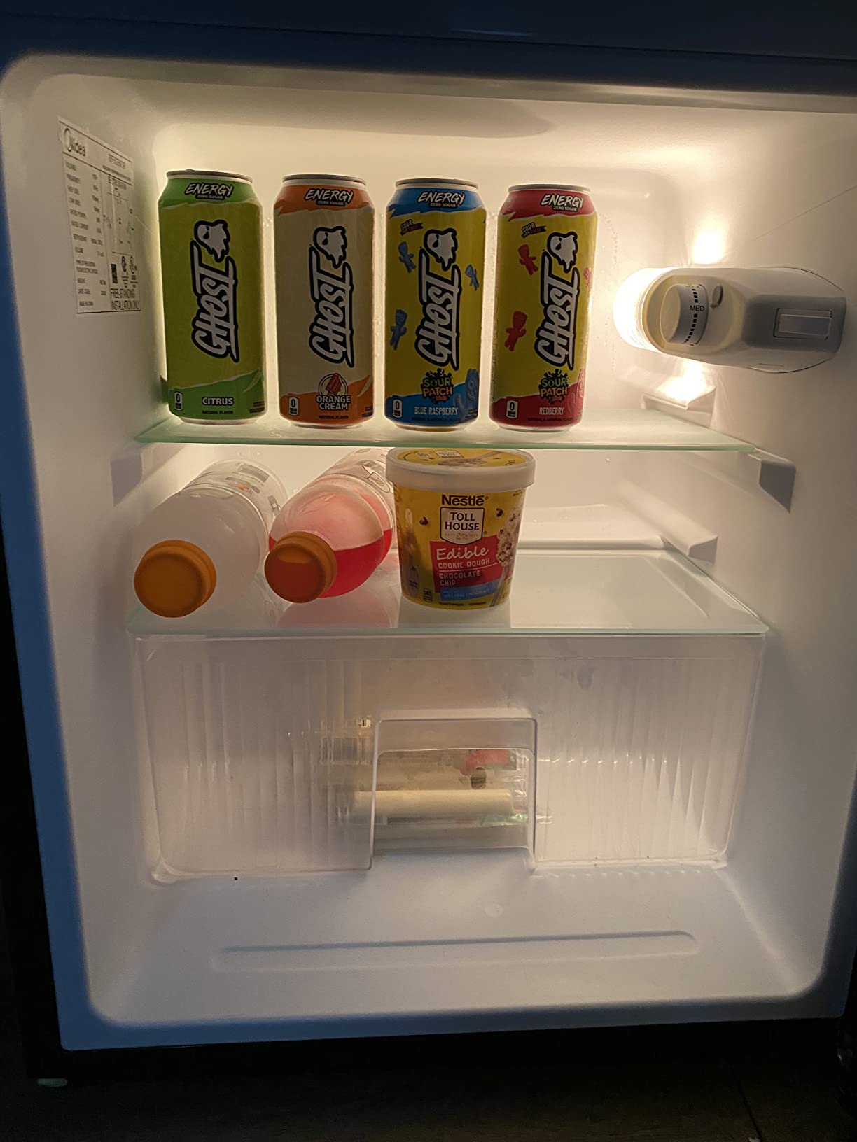 Midea 3.1 Cu.ft Mini Fridge with Freezer, Energy Star Certified, for Dorm customer photo 2