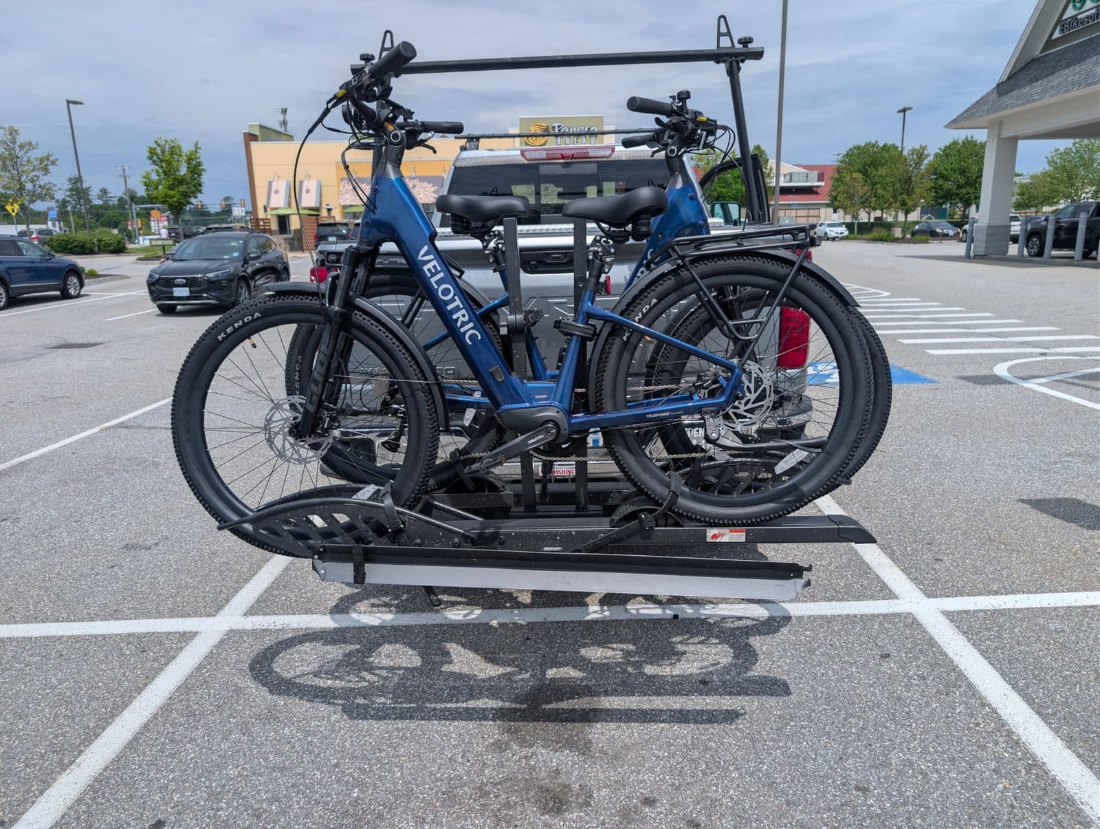 CRAVOT CyberRack EBike Rack for 2 Bike, 200 lbs Capacity | Heavy Duty Electric Bike Carrier, 5-inch Fat Tire Bicycle for 2'' Receiver Cars Trucks SUVs Minivans RV, Trailer customer photo 2