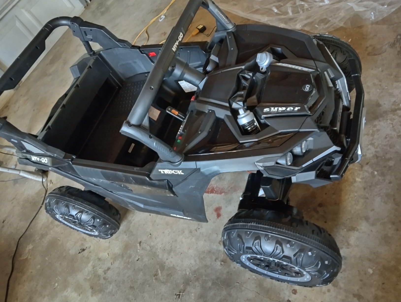 Hikole XL 24V ATV, 4 Wheelers for Kids Ages 6-14, 2 Seater, Rosy customer photo 2