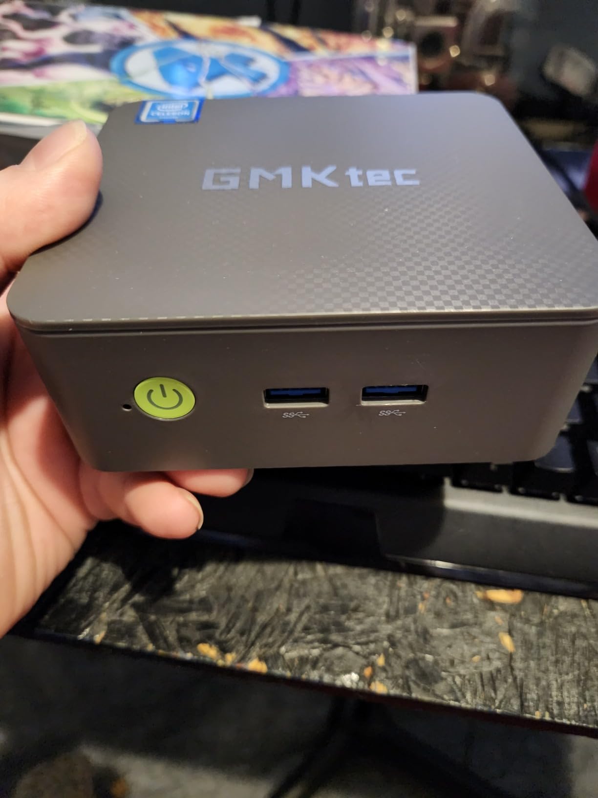 GMKtec G3S Mini PC Computers Intel N95 Processor (Turbo 3.4GHz) | 8GB DDR4 256GB SSD Desktop Computer 4K Dual HDMI Display/3x USB3.2/WiFi 5 BT5.0/RJ45 Ethernet customer photo 2