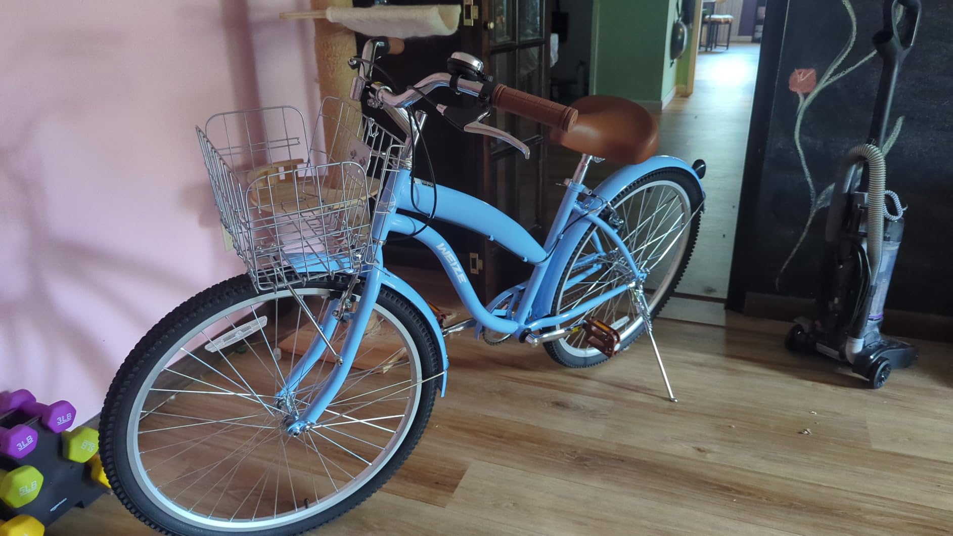 WEIZE Beach Cruiser Bike 24 26 inch City Commuter Bicycle for Men Women customer photo 2