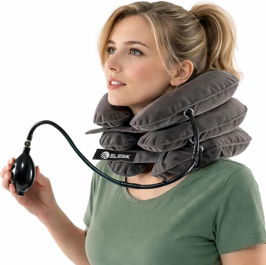 Cervical Neck Traction Device, Neck Stretcher and Cervical Traction Device customer photo 1