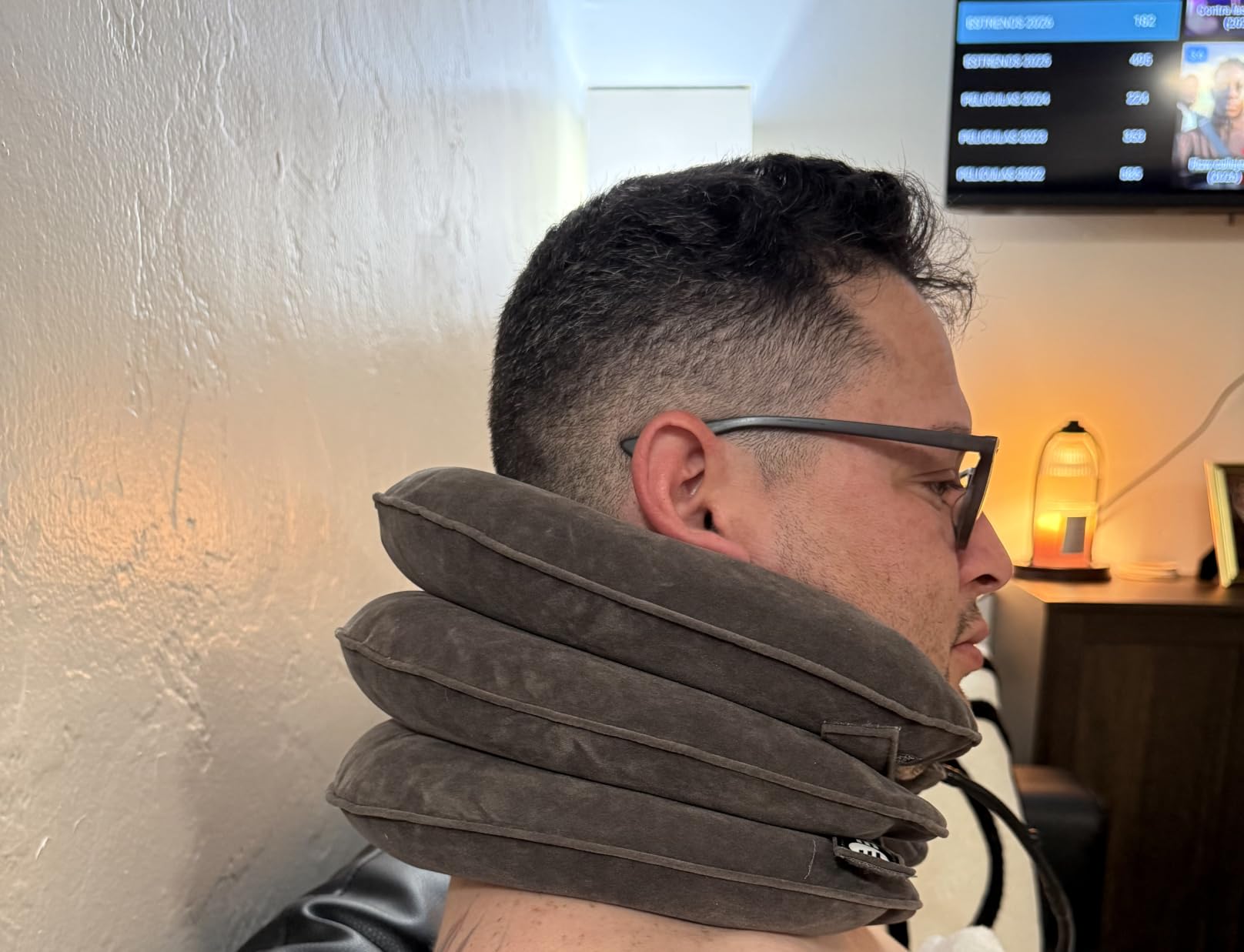 Cervical Neck Traction Device, Neck Stretcher and Cervical Traction Device customer photo 2