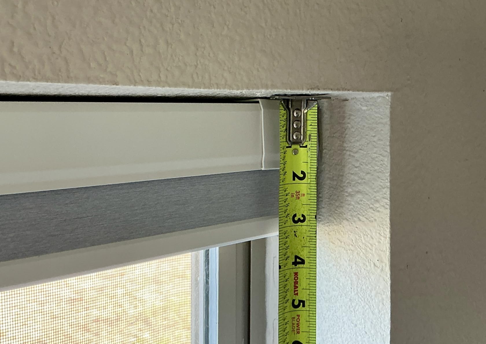 AOSKY No Drill Cordless Blackout Cellular Shades, 34