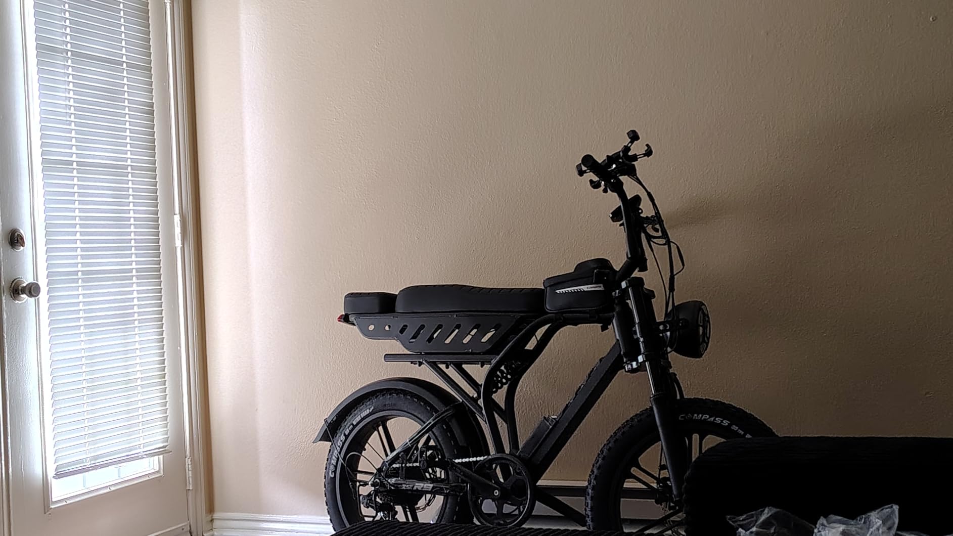 Electric Bike for Adults,48V15Ah Removable Battery Retro Ebike,Suspension customer photo 2