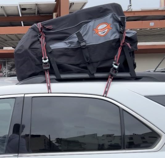 Sailnovo Rooftop Cargo Carrier roof Bag, 15 Cuft fit Cars with/Without Rack customer photo 2