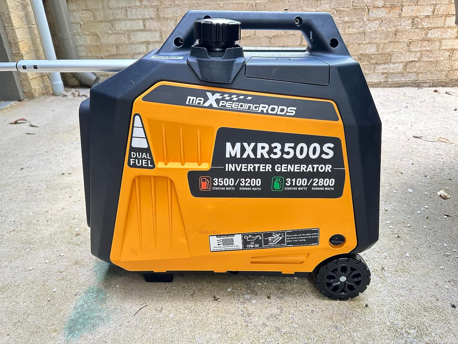 maXpeedingrods 10500 Watt Tri-fuel Inverter Generator,120/240V,E-start customer photo 1