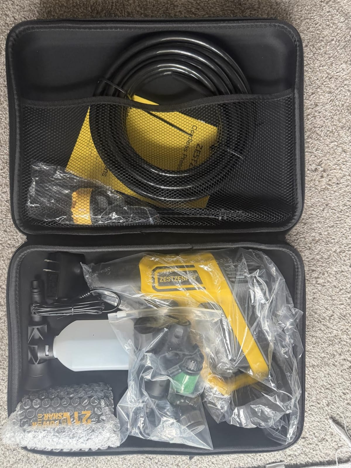 Cordless Pressure Washer Battery Powered, Handheld Cordless Power Washer customer photo 2