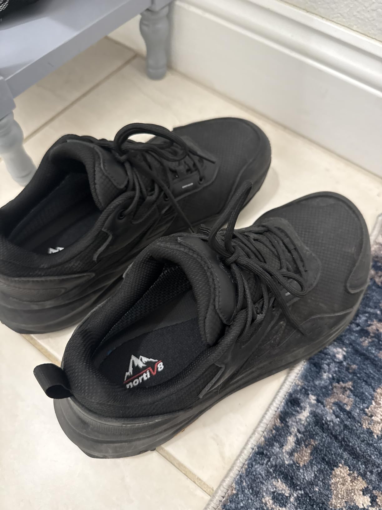 NORTIV 8 Men's Wide Toe Box Waterproof Hiking Shoes customer photo 1