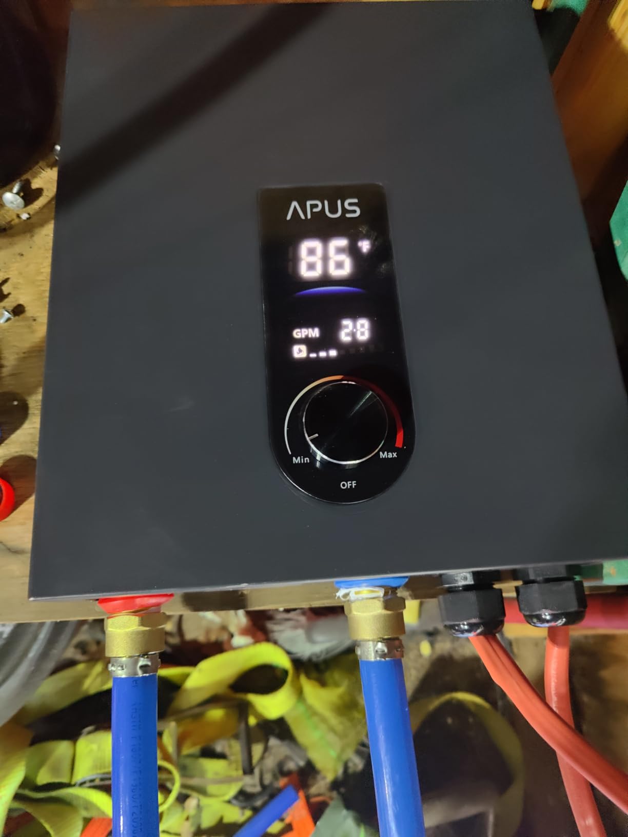 APUS 14kW Tankless Water Heater Electric, 240V, Up to 3.3 GPM customer photo 1