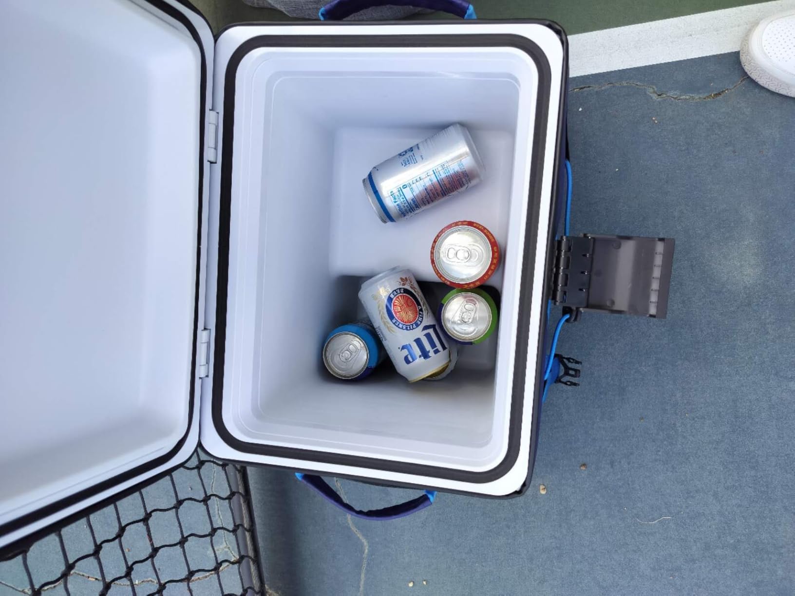 LiTHELi 12 Volt Portable Refrigerator with 2 U20 Batteries, 20L/21QT Car Fridge, Portable Freezer (-4℉~68℉), Compressor Cooler with 12V/24 DC for Outdoor Camping Overlanding Truck RV SUV Van customer photo 2