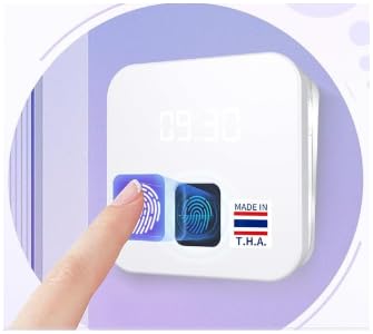 NGTeco Cloud Time Clock for Employees Small Business, Remote Control Fingerprint Time Clocks, Customization Rule Clock in Machine with Software & iOS/Android App, 2.4G WiFi, No Monthly Fee customer photo 1