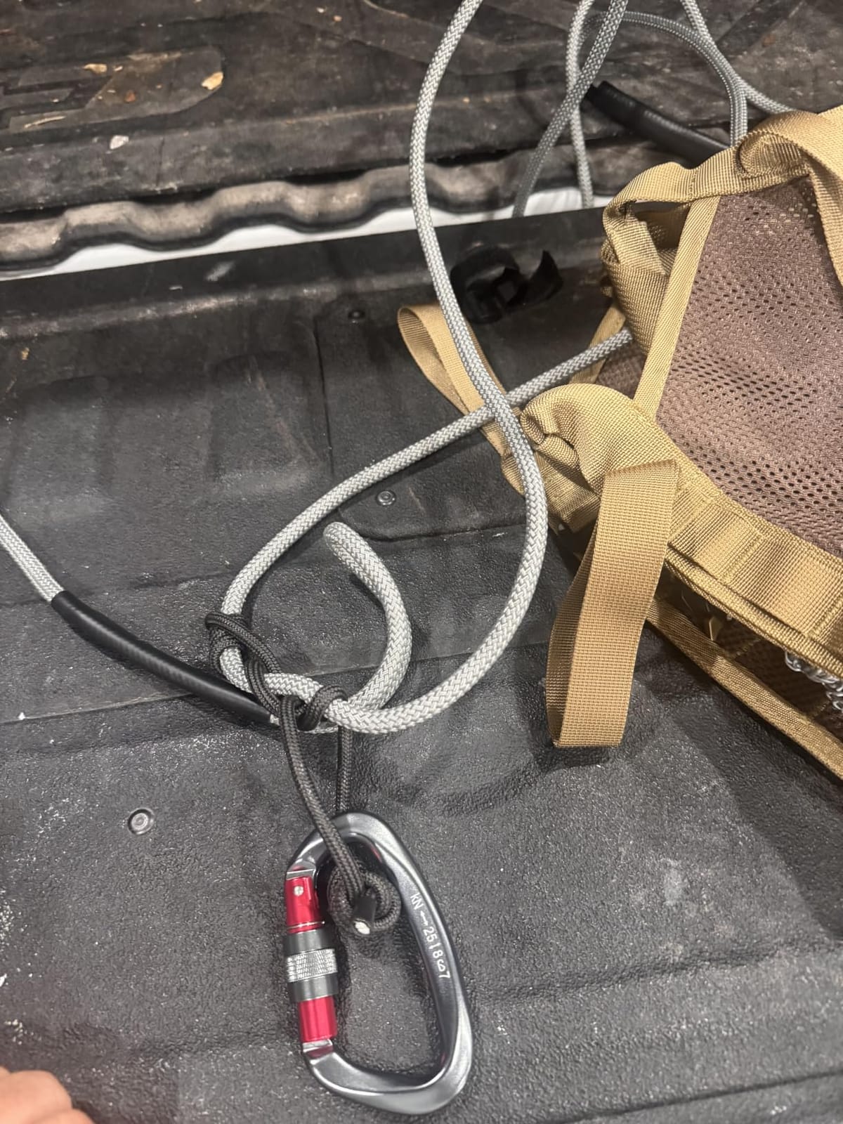 Tree Saddle Hunting Kit, Lightweight Tree Climbing Saddle. customer photo 2