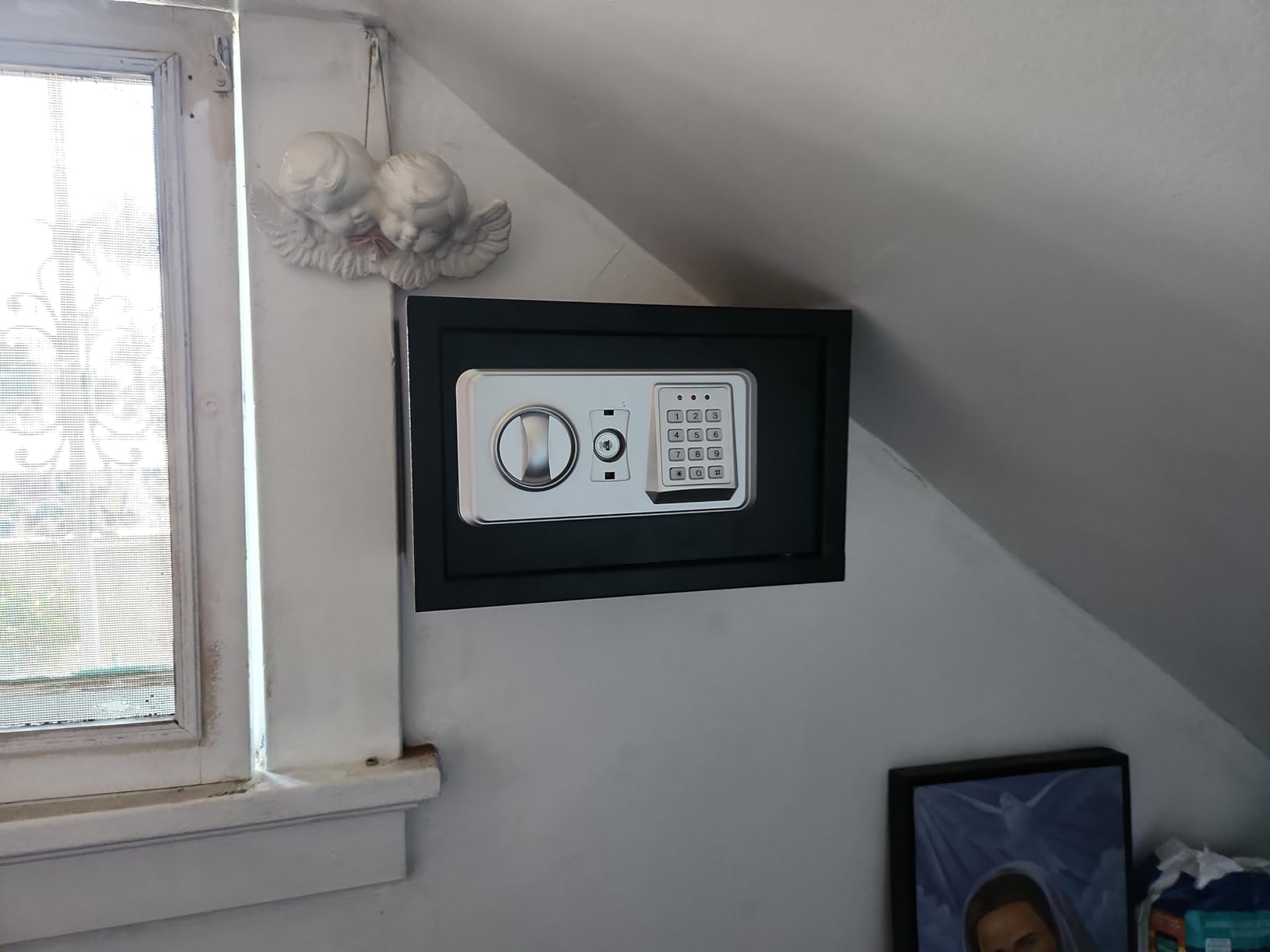 2.6 Cuft Biometric Drop Safe for Busniess, Anti-Theft Safe with Drop Slot customer photo 2