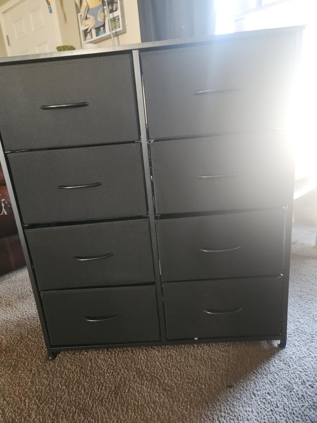 Sweetcrispy Dresser for Bedroom with 8 Drawers, Large Storage Tower customer photo 1