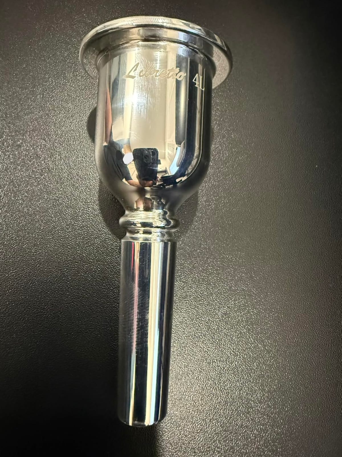 Libretto 67C4 Tuba Mouthpiece with 2μm Silver Plated Brass, Medium Cup Depth, Providing Balanced and Clean Sound, Suitable for Beginners & Students, a Universal Fit for Concert or Marching Band. customer photo 1