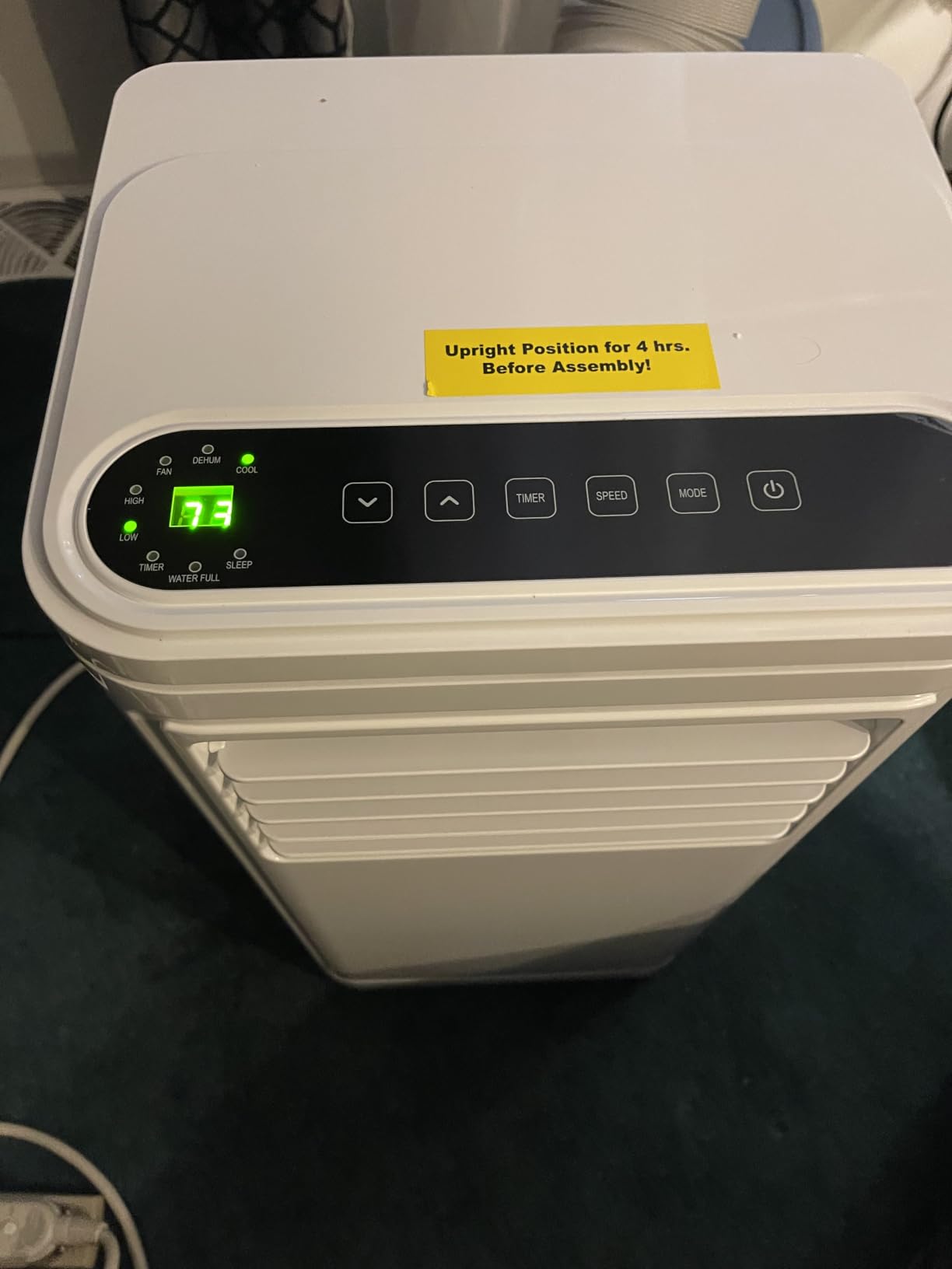 ZAFRO Portable Air Conditioner, 12000 BTU(8000 BTU SACC), 72H Drainage-free customer photo 2