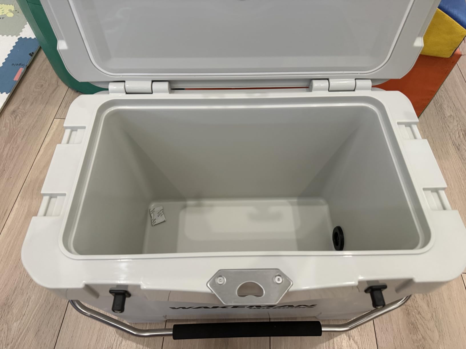 Wakeman Outdoors 27L Rotomolded Travel Cooler - 3 Day Ice Retention, Cupholders, Bottle Opener, Ruler for Car, Camping, Beach, Fishing, Tailgate customer photo 2