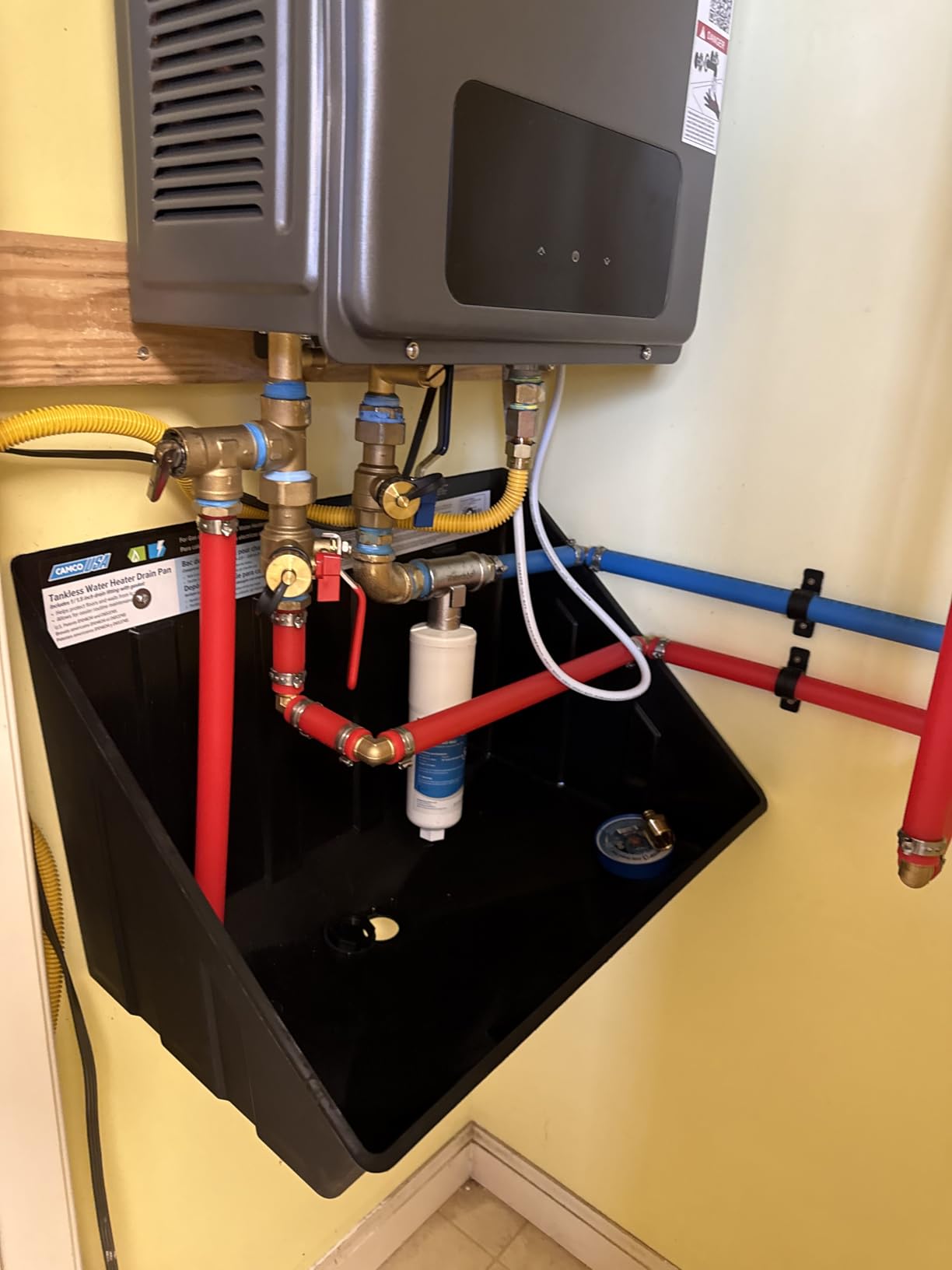 Ranein Condensing Natural Gas Tankless Water Heater, 5.1 GPM, 120,000 BTU customer photo 2