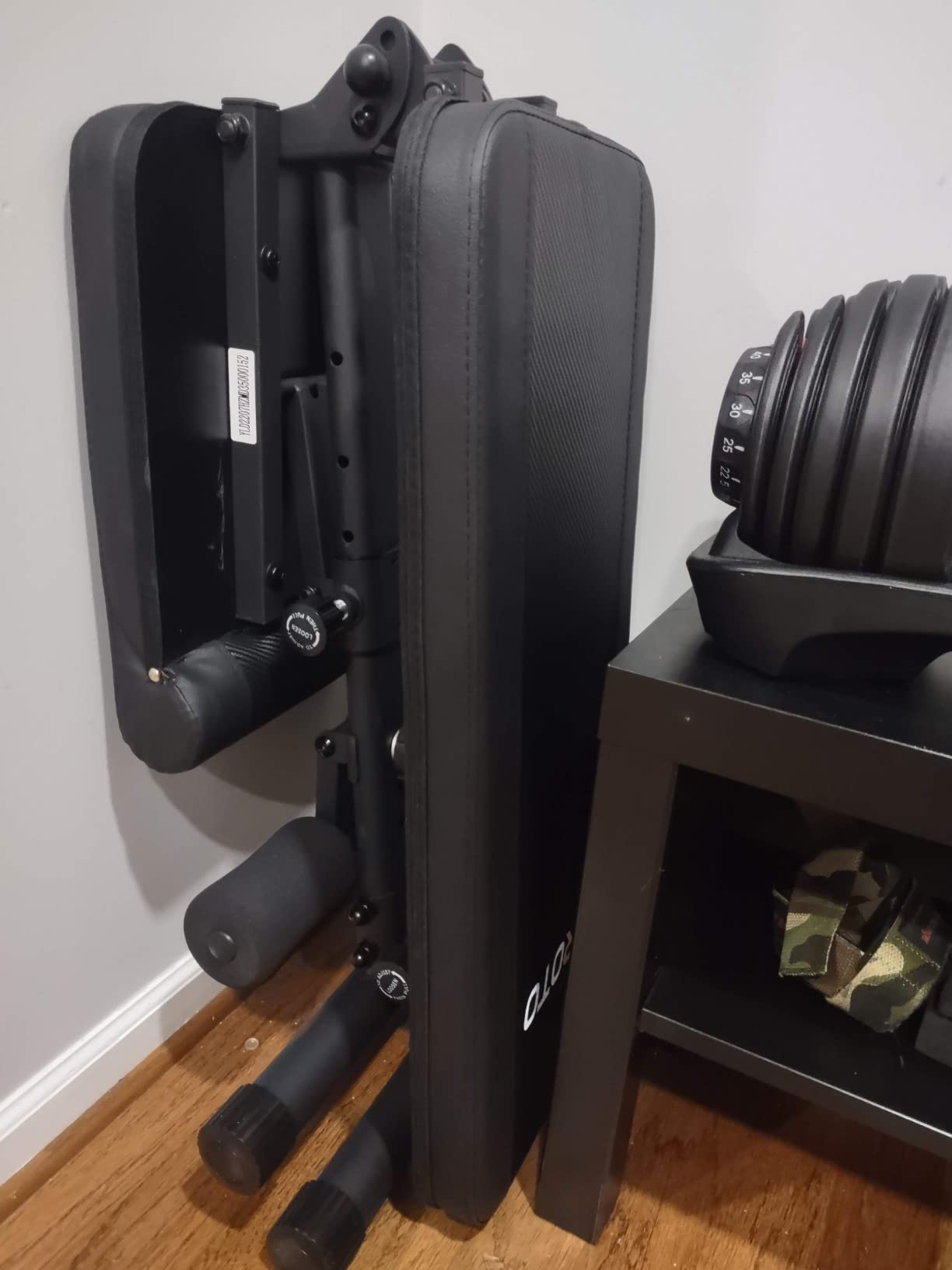 JOROTO Adjustable Weight Bench, Foldable Incline Decline Flat Workout Bench | ASTM-Certified 1300LBS, Hyper Back, Leg Extension and Preacher Curl, All-in-One Roman Chair, Ab Sit-Up Bench for Home Gym customer photo 2