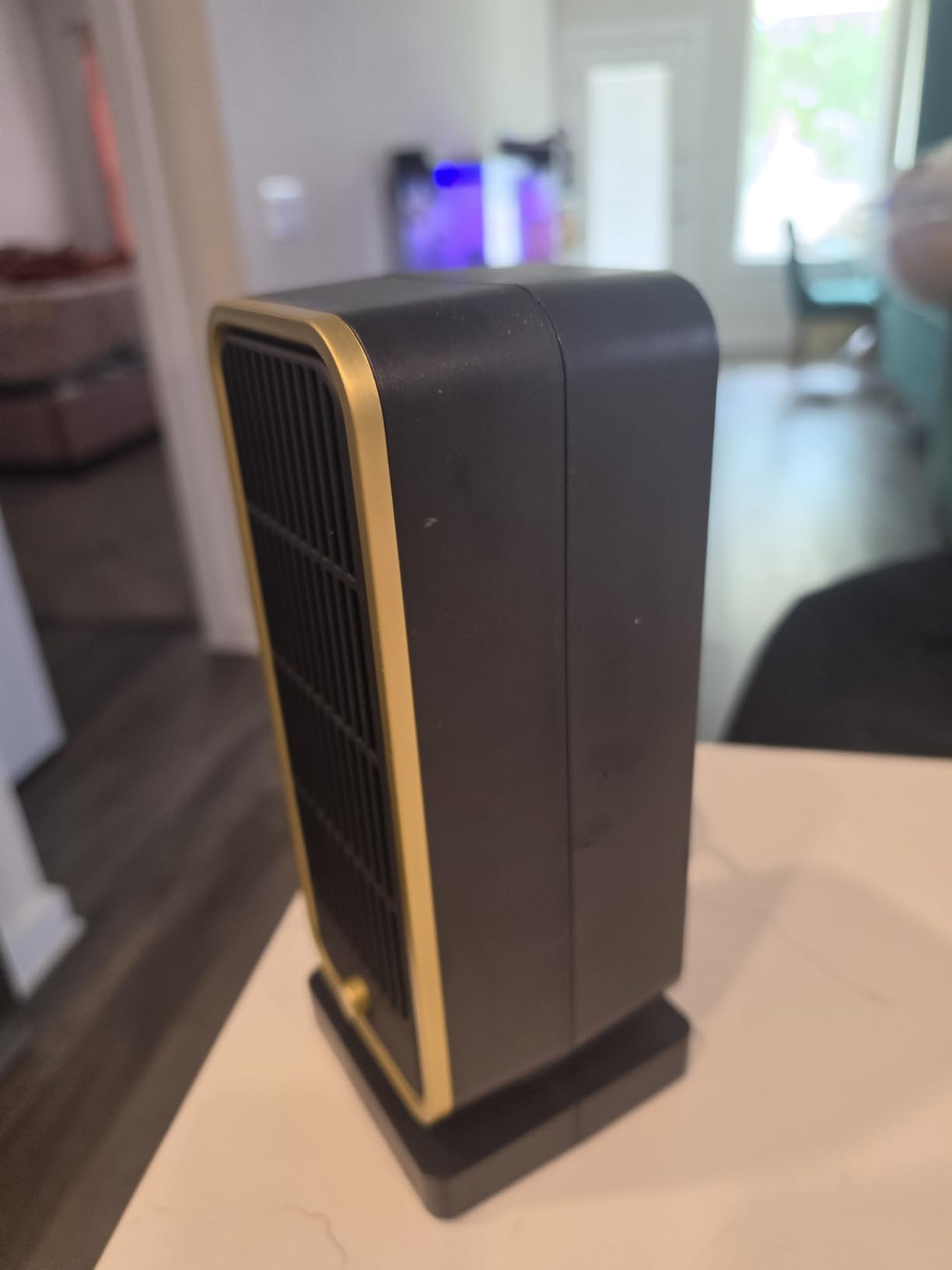 Omber 7000W Electric Garage Heater, 240V Graphene Heating, Hardwired, Yello customer photo 1