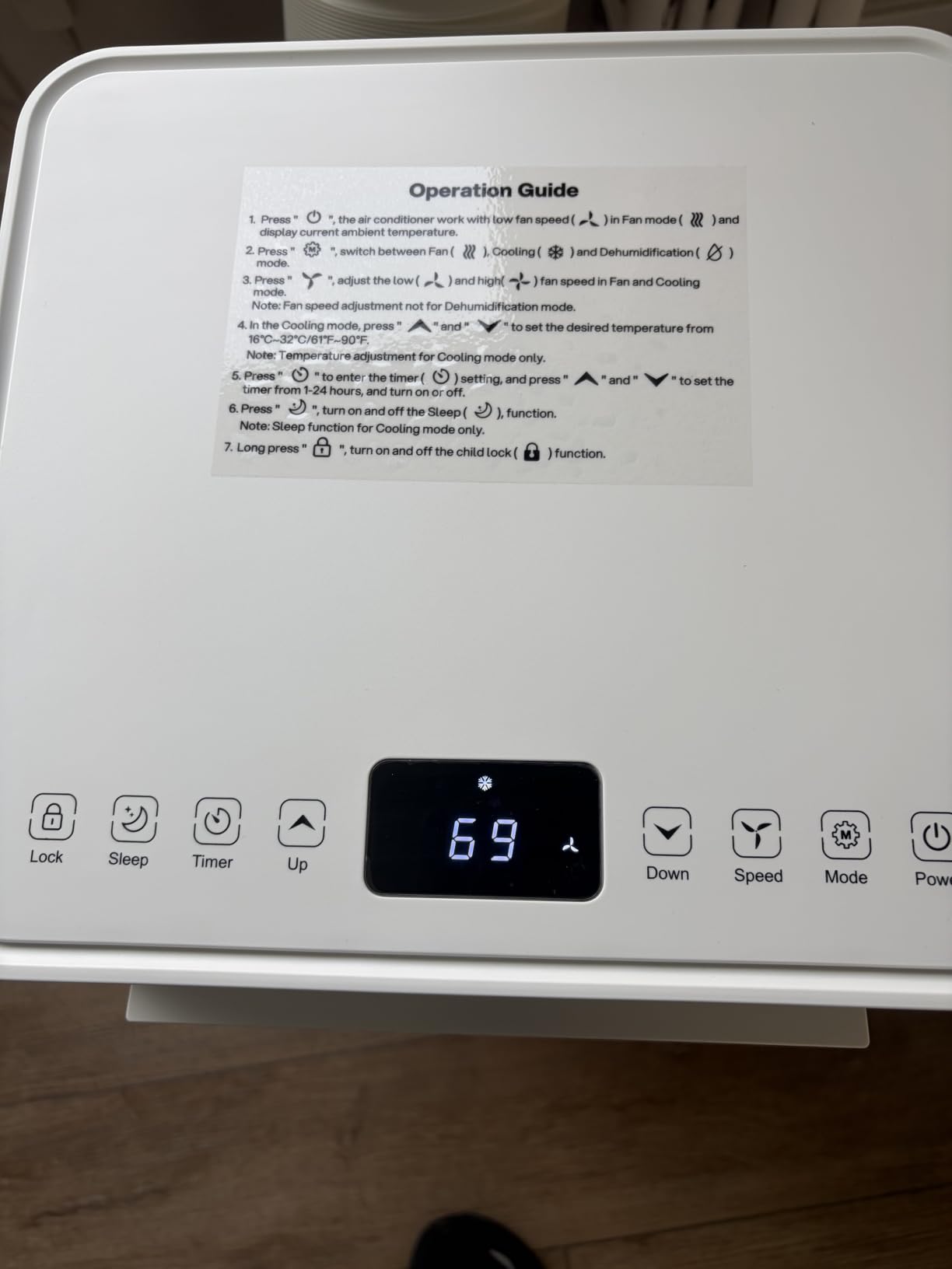 Portable Air Conditioners, 8000 BTU Quiet Air Conditioner with WiFi/App Control, 24H Timer, Dehumidifier, Fan, Cooling, Sleep Modes 4-in-1 AC Unit for Room with Window Kit, for Bedroom/Office, White customer photo 1