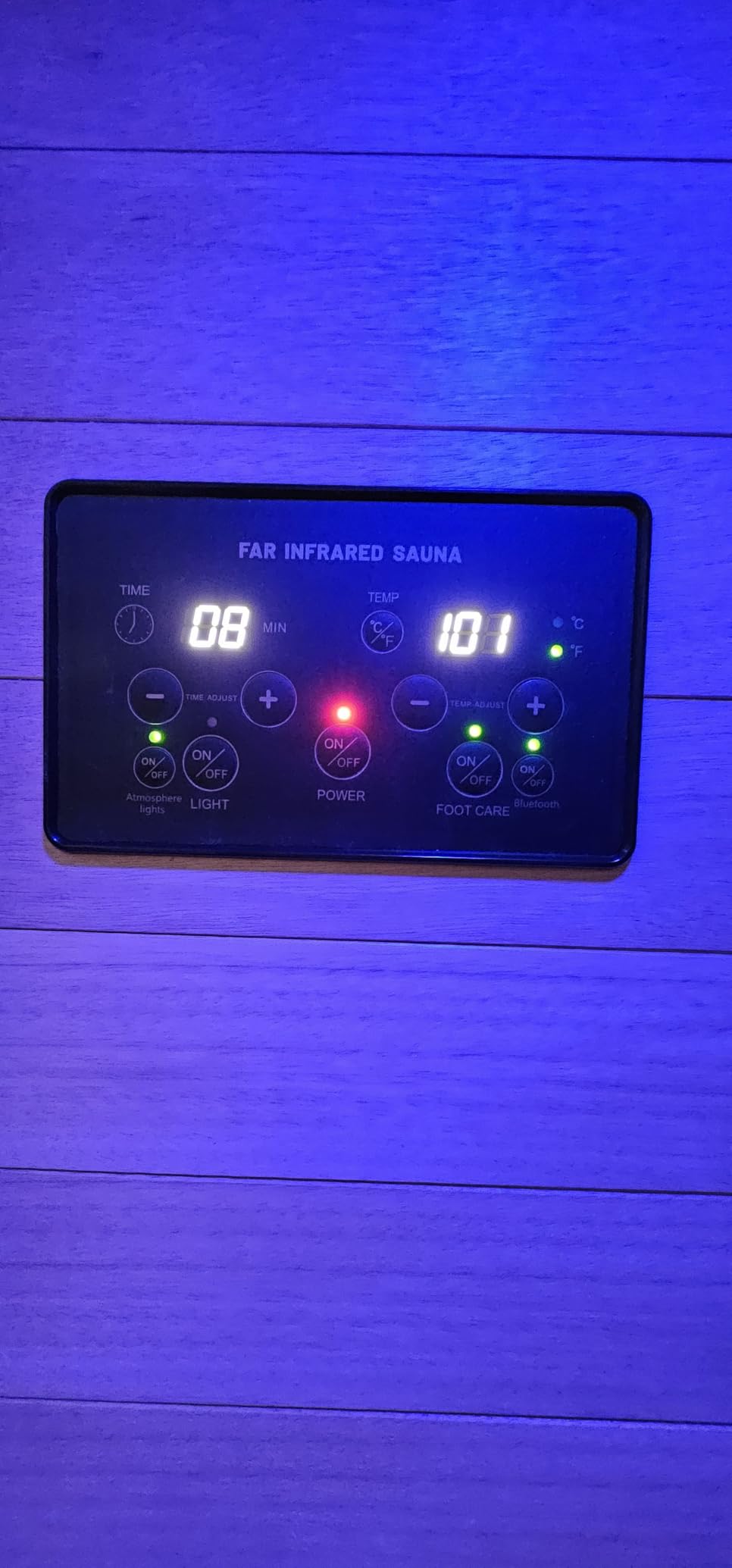 OUTEXER 2-3 Person Steam Sauna Traditional Saunas 240V 3KW Home Spa Room | Wet Indoor Saunas 7 Color LED Lights with Heater, Sauna Stone, Wooden bucket, Spoon, Thermometer, Hourglass, Cup holder customer photo 1
