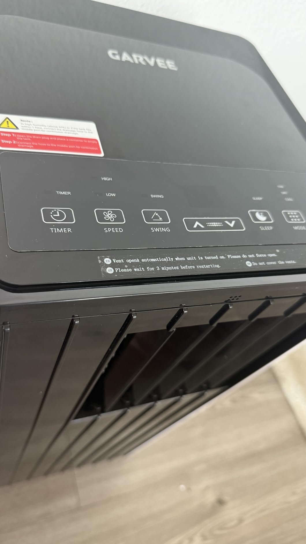 Garvee 10000 BTU Portable Air Conditioner Cooling, Quiet Sleep Mode customer photo 1