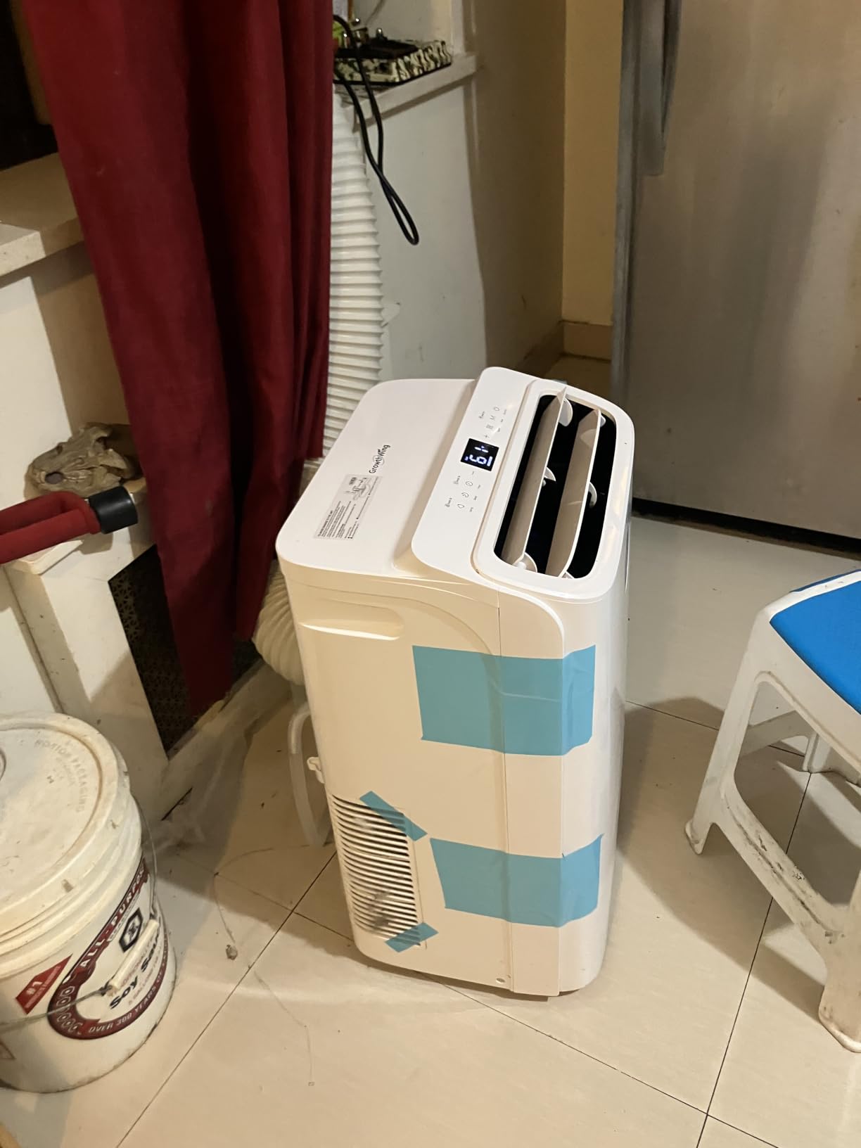 14,000 BTU Smart WiFi Portable Air Conditioner, Cools up to 700 Sq.Ft, Auto-Evaporation, 3-in-1 Modes, Voice & Remote Control, Quiet Operation, White customer photo 1