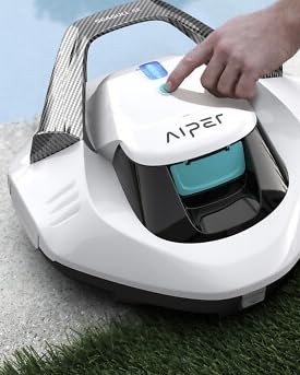 2026 AIPER Seagull SE Cordless Robotic Pool Vacuum for Above Ground Pools | Powerful 1320GPH Suction, Smart Self-Parking, Lasts 100 Mins, ideal for Above Ground Pools up to 860 Sq.ft, Silver customer photo 2