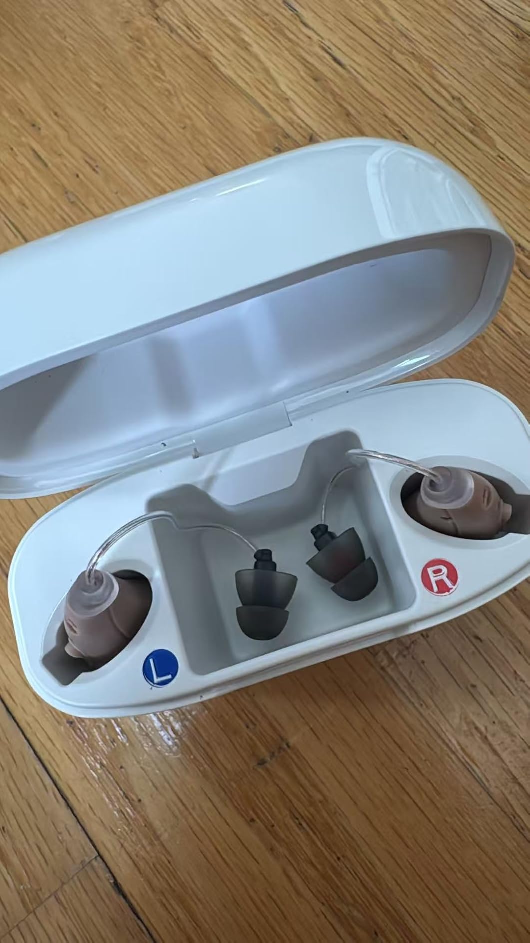 OTC Hearing Aids for Seniors, Rechargeable Hearing Amplifiers Device customer photo 1
