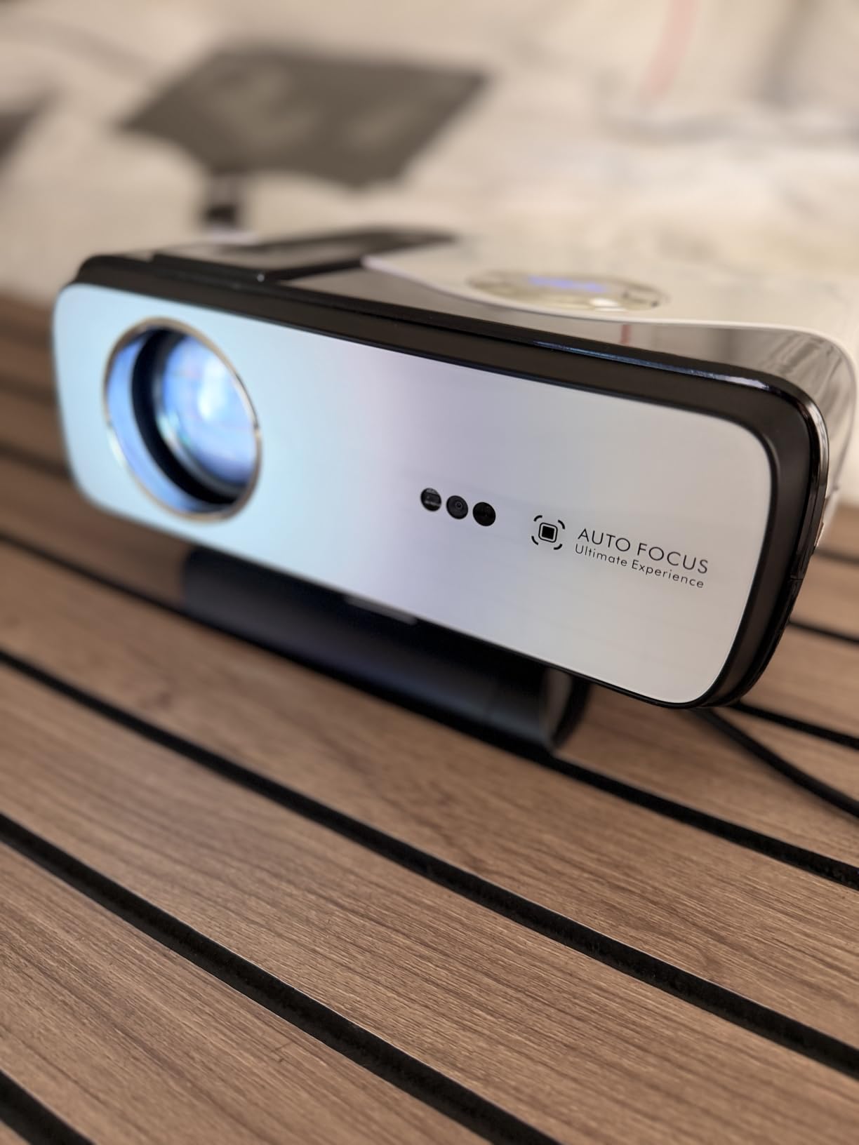 4K Projector for Golf Simulator, Home Theater & Gaming, 2200 ANSI Lumens customer photo 2