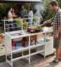 Modular Outdoor Kitchen Island with Sink, 5Pcs Prefab Outdoor Cabinets Kit customer photo 1