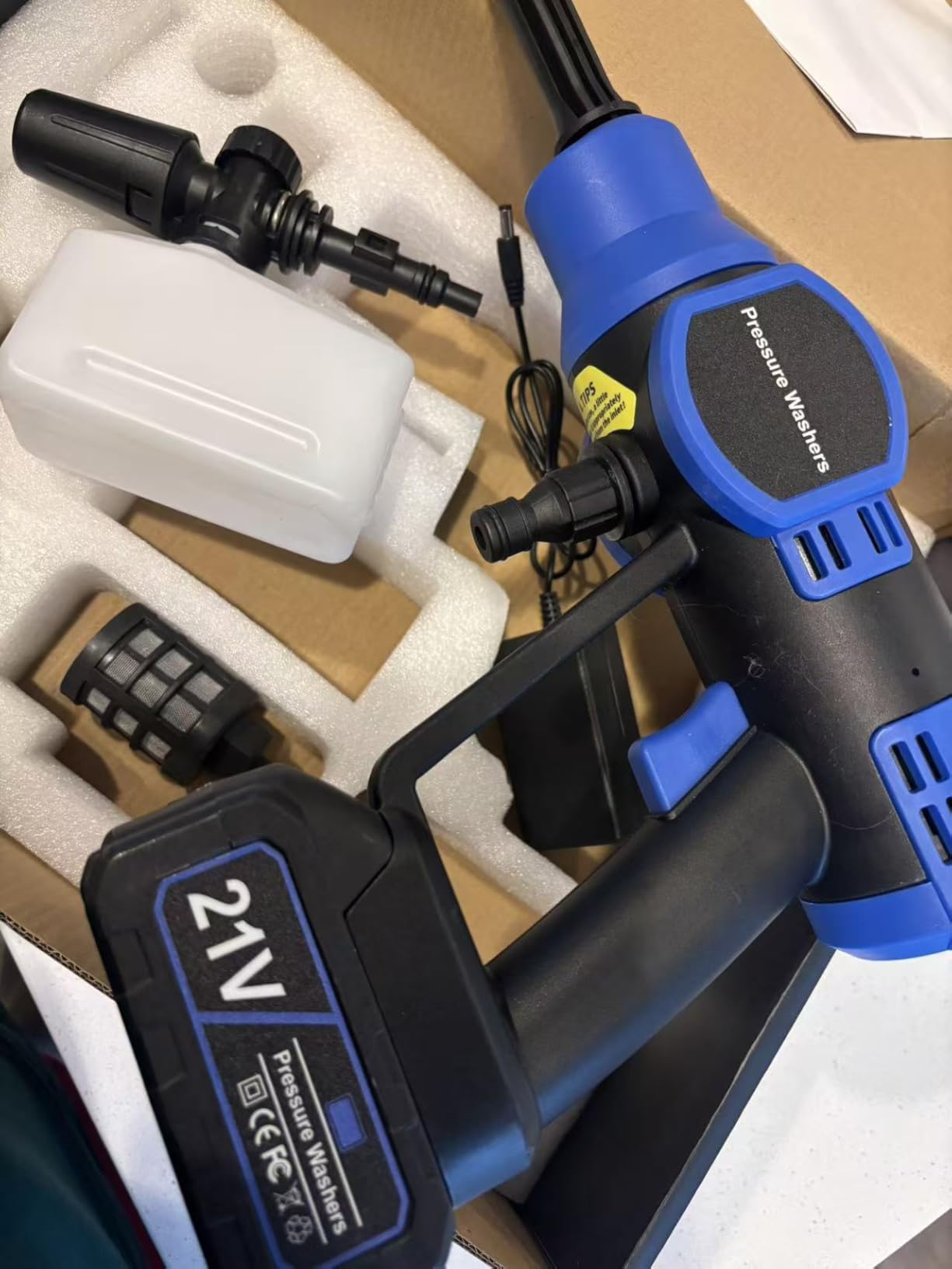 5000 PSI Cordless Pressure Washer with 4.0Ah Battery customer photo 2