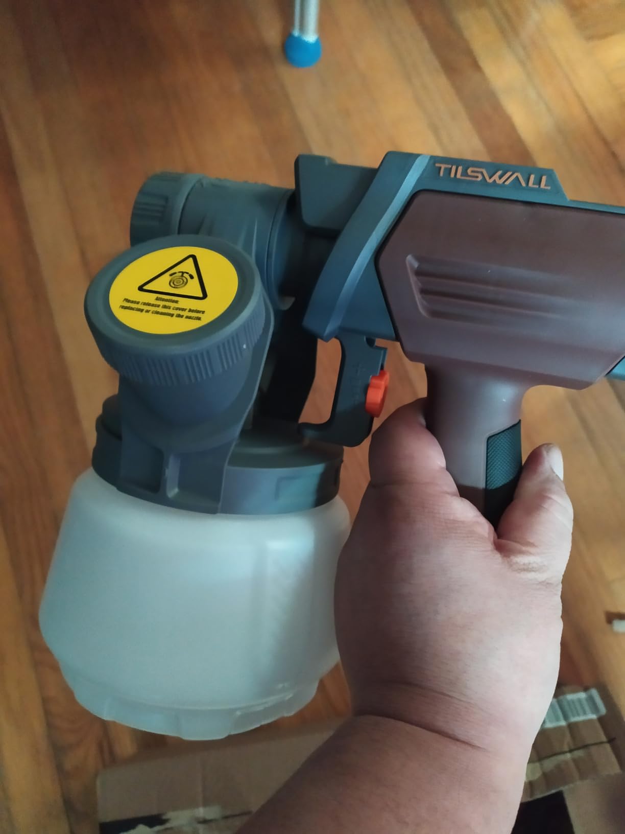 Tilswall Shark800 Paint Sprayer HVLP 800W Electric Spray Paint Gun customer photo 1