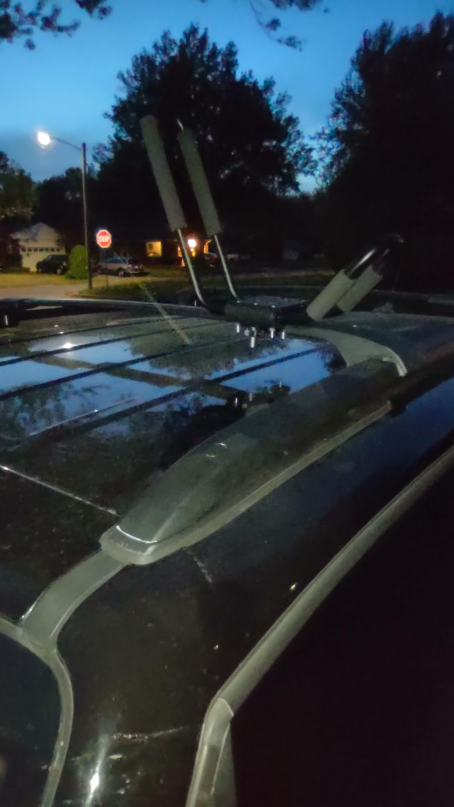 Taelakeni 2 Pairs Kayak Carrier Racks, Universal Cars Kayak Roof Rack customer photo 2