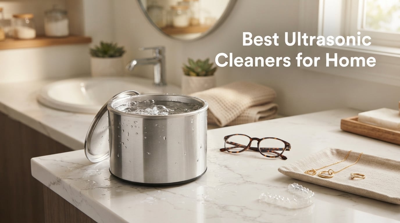 Best Ultrasonic Cleaners for Home