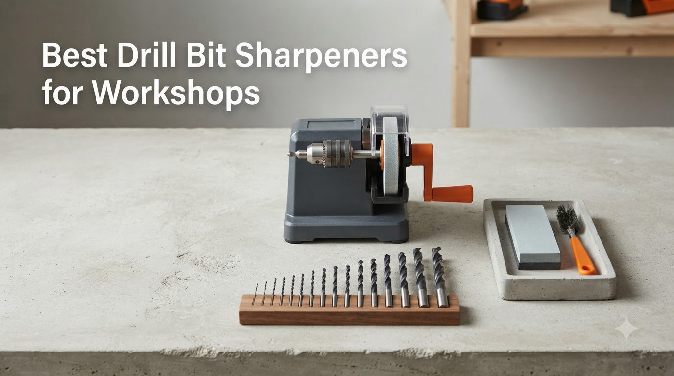 Best Drill Bit Sharpeners for Workshops